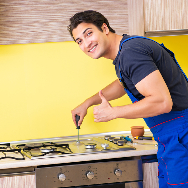 can you provide references from satisfied stove repair customers in Tyler